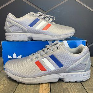 Adidas Zx Flux Grey Usa Stripe Sneaker (Ms)